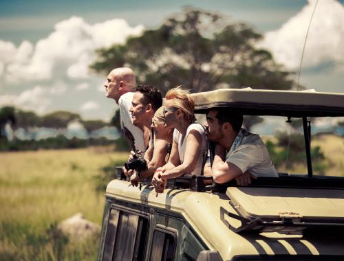Israelite Celebrities Enjoying Views Of Queen Elizabeth National Park
